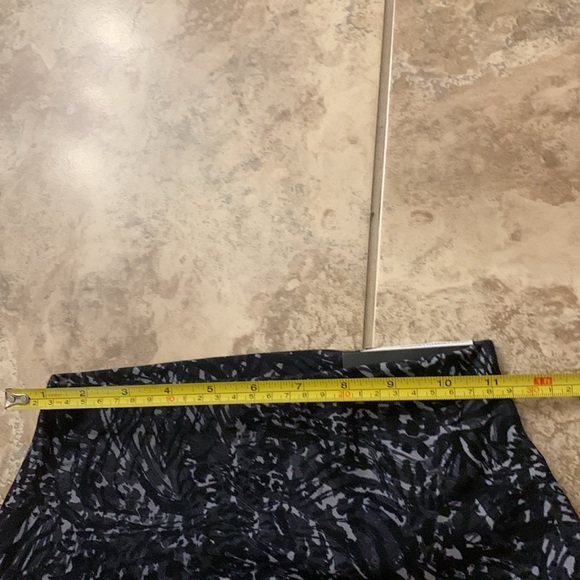 RBX NEW Black and Gray Patterned Leggings Yoga Tech Flex pants tights soft - Picture 11 of 16